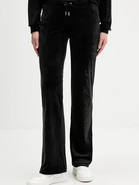 Juicy Couture Долнище анцуг Christine Flared Leg черен