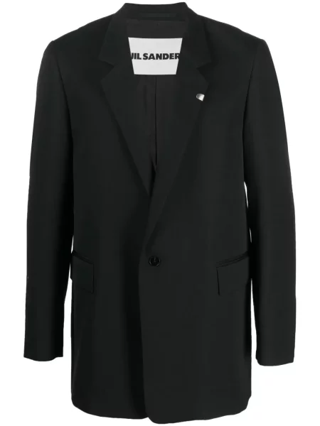 Sacou Jil Sander de lână negru