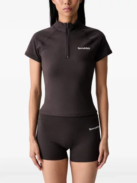 Tricou Sporty & Rich maro