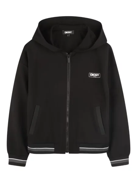 Bluza z kapturem dziecięca Dkny czarna