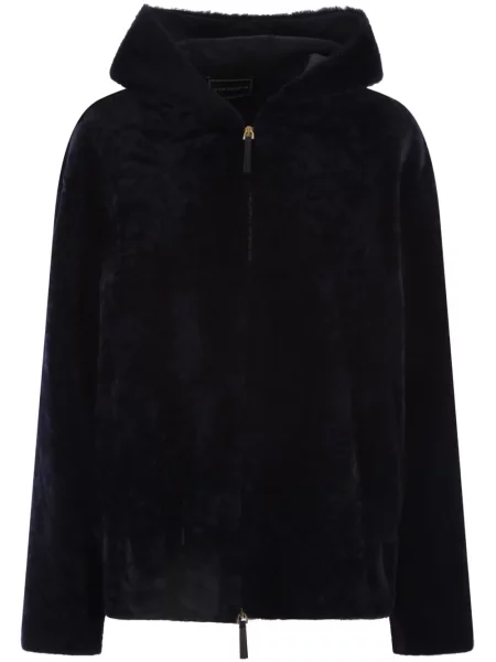 Geacă 10 Corso Como cu glugă albastru