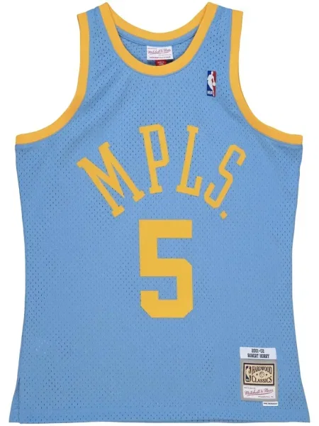 Vestă Mitchell & Ness din jerseu albastru