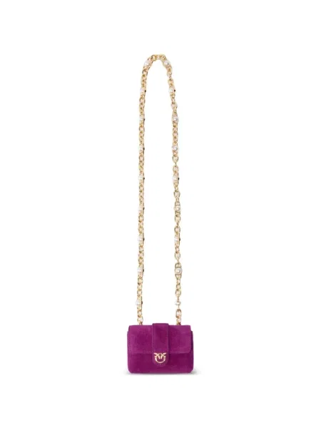 Curea Pinko cu perle violet