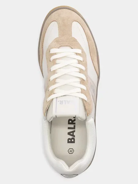 BALR. bőr sportcipő London Classic bézs