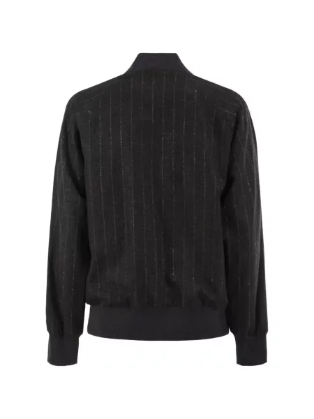 Geacă bomber Brunello Cucinelli gri