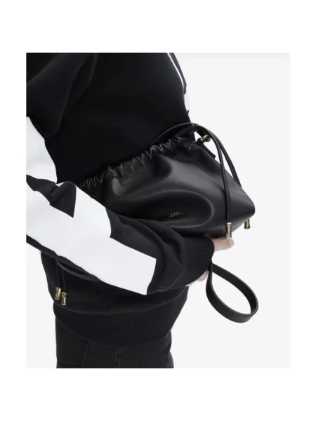A.P.C. torebka Sac Ninon Mini czarny