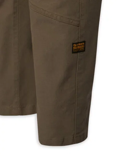 G-Star Raw Medžiaginės kelnės Zip Pocket 3D Skinny Fit smėlio