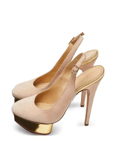 Platform talpú körömcipő Charlotte Olympia