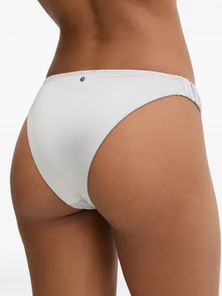 Bikini Armani Exchange cu volane gri