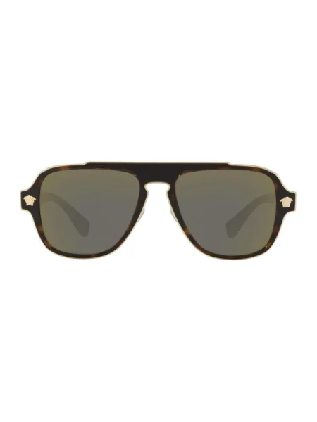 Versace Okulary Przeciwsłoneczne schwarz brązowe