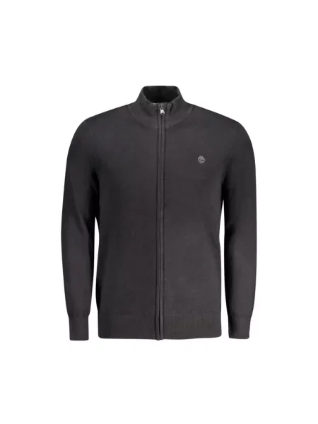 Kardigan Timberland z długim rękawem czarny