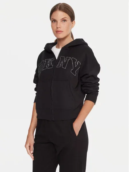 DKNY Sport Μπλούζα μαύρο