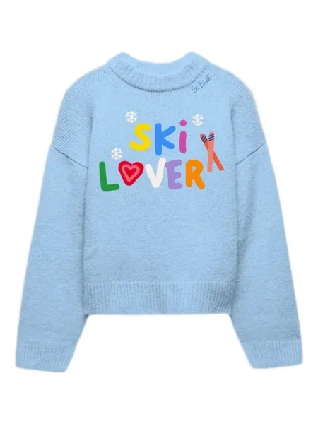 Sweter dziecięcy Mc2 Saint Barth niebieski
