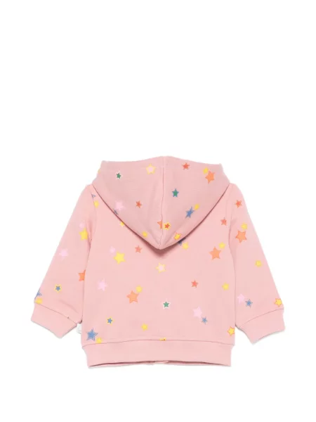 Bluza z kapturem dziecięca Stella Mccartney różowa