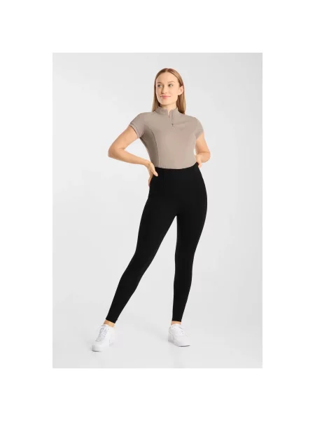 Legginsy jeździeckie Horze Katharina czarne