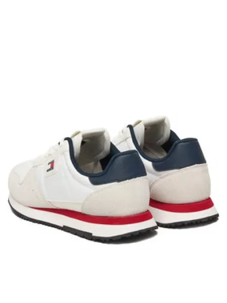 Tommy Jeans Nízke tenisky tmavomodrá ako vlna biela