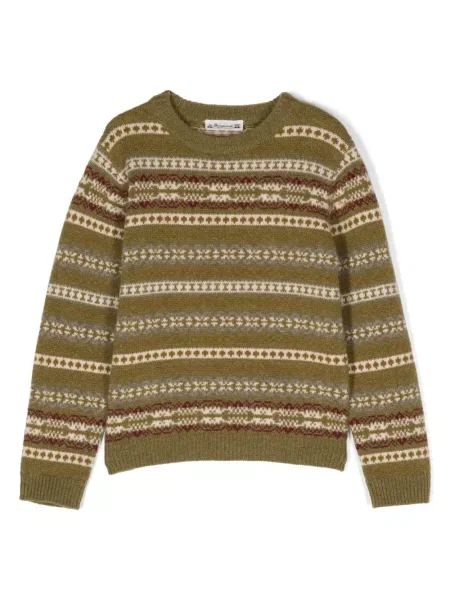 Sweter dziecięcy Bonpoint zielony
