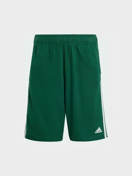 Детские шорты Adidas зеленые