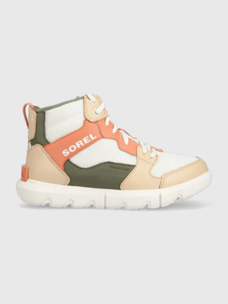 Маратонки Sorel EXPLORER II SOREL EXPLORER II SNEAKER MID WP бежово