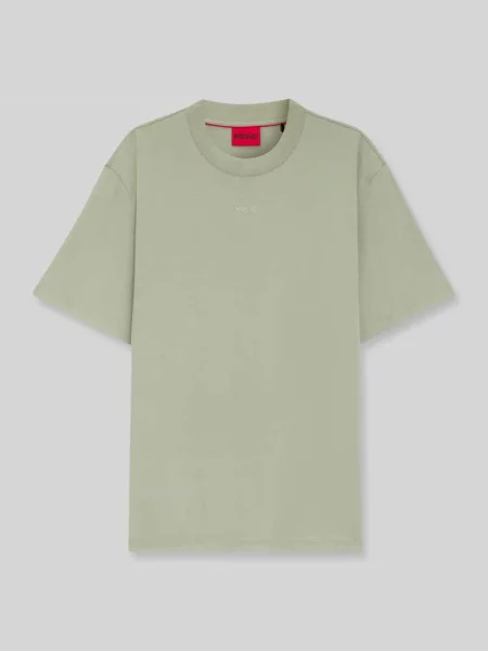 T-shirt o kroju regular fit z czystej bawełny model DAPOLINO' Hugo