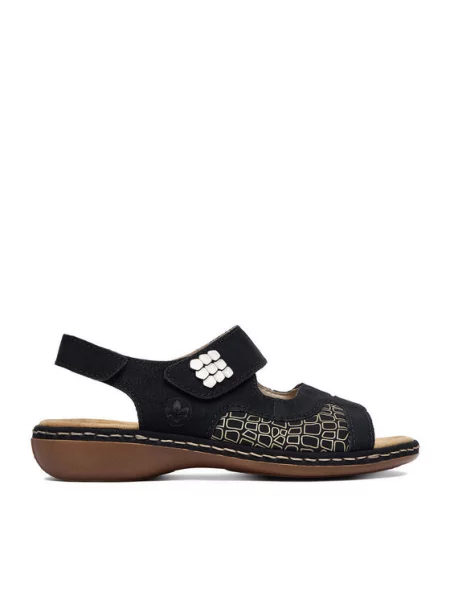 Rieker Sandale negru