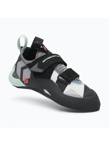 Pantofi de escaladă pentru femei Black Diamond Momentum Climbing foam green/alloy negru