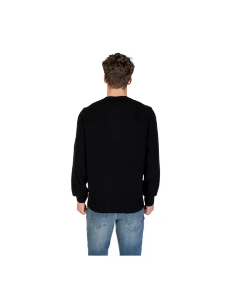 Lacoste Sweter schwarz czarny
