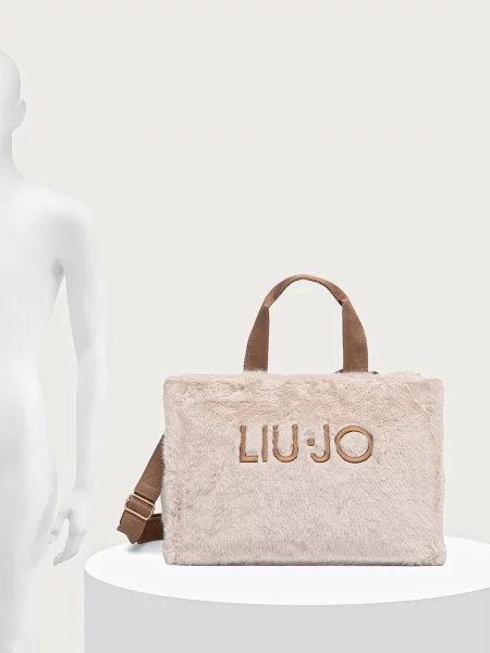 Liu Jo шопинг чанта дамска бежово