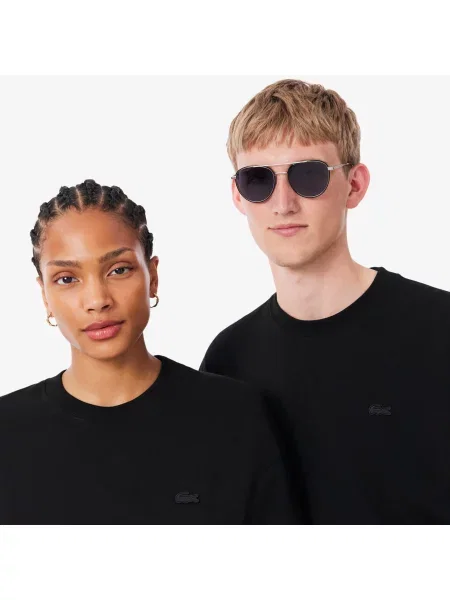 Футболка Lacoste из джерси черная