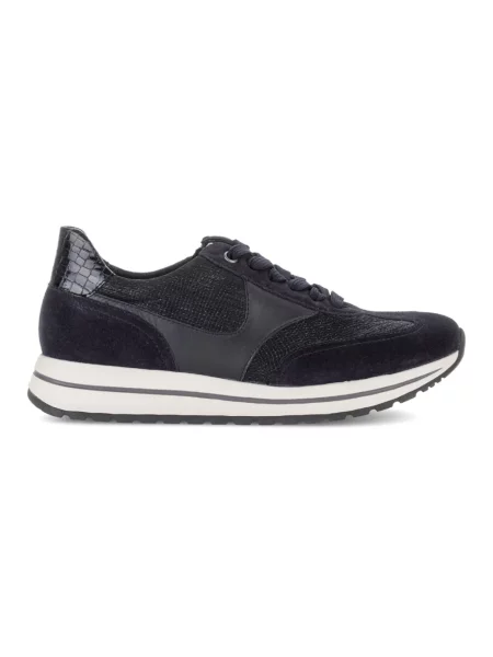 Sneakersy Gabor zamszowe niebieskie
