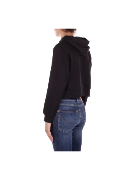 The North Face Bluzy Kobieta S Bluza z kapturem długi rękaw okrągły dekolt czarny