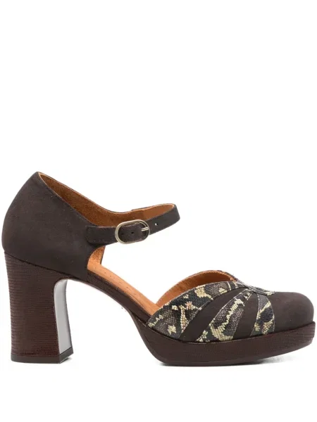 Pantofi cu toc Chie Mihara maro