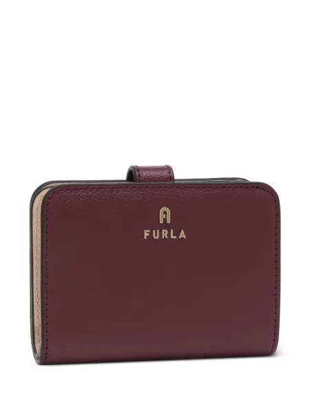 Portofel Furla din piele roșu