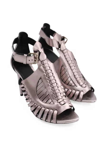 Sandale Proenza Schouler din piele gri
