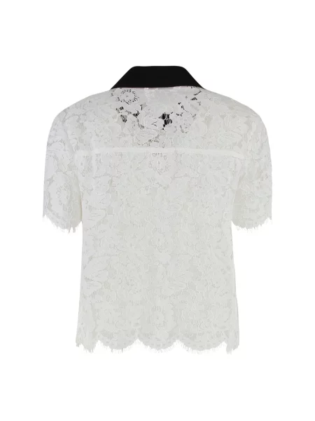 Koszula Self-portrait koronkowa biała