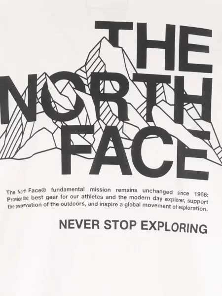 Тениска The North Face бяло