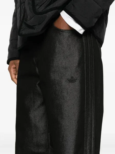 Панталон Adidas на райета черно