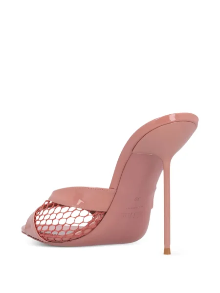 Papuci tip mules Paris Texas din piele roz