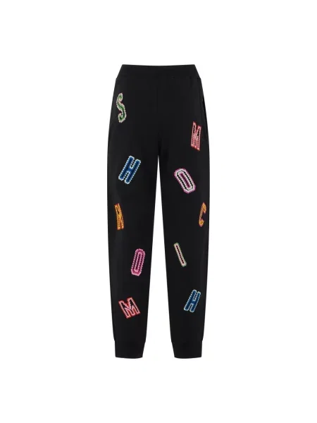 Spodnie Moschino casual czarne