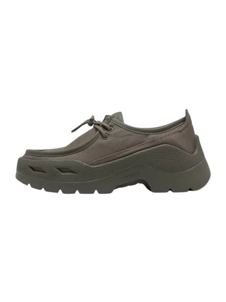 Crocs Gallery Shoe Tech mokasyny zielone
