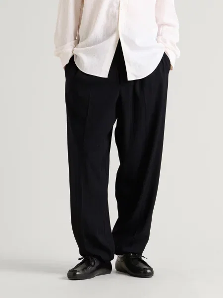 Spodnie Jacquemus granatowe