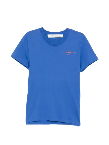 Tricou Off-white cu broderie alb