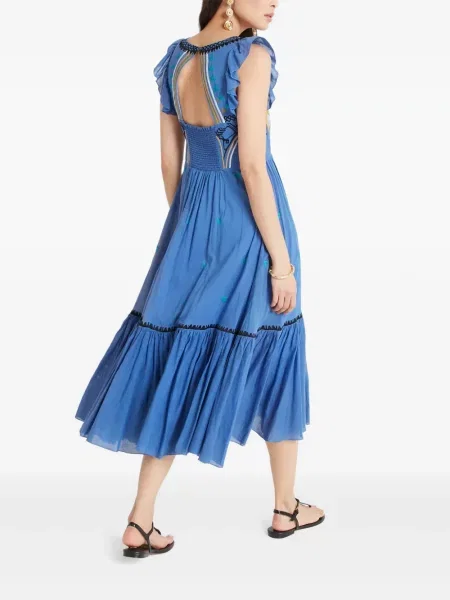 Костюм рокля Temperley London синьо