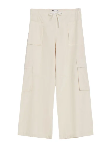 Bershka Pantaloni eleganți deschis bej