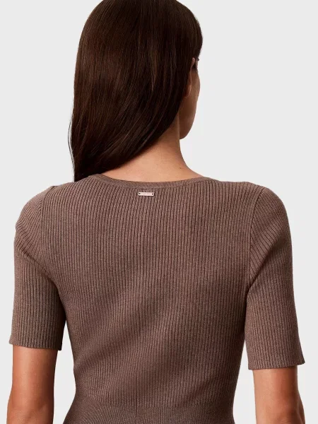 Сукня Calvin Klein коричнева