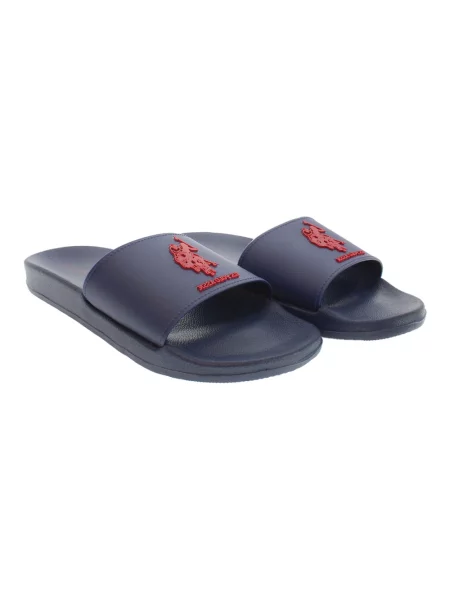 Klapki U.s Polo Assn. niebieskie