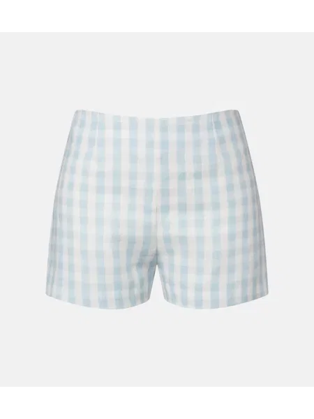 Pantaloni scurți de in Faithfull de in albastru