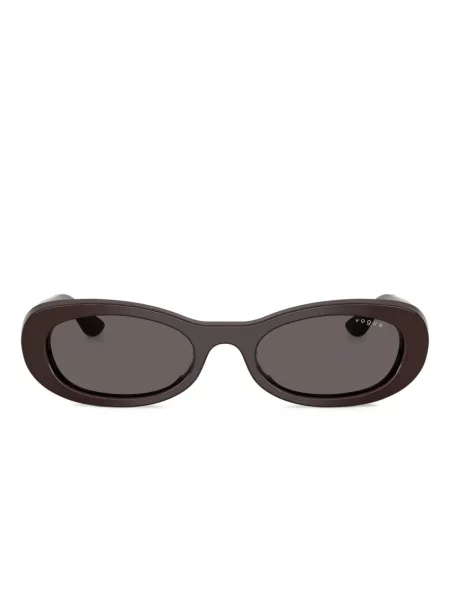 Ochelari de soare ovali Vogue Eyewear maro