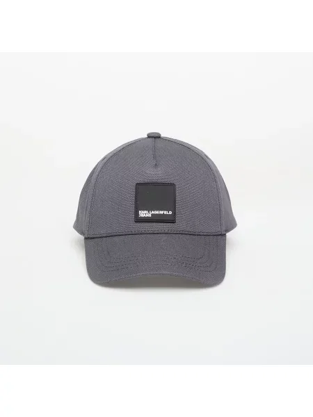 Kšiltovka Karl Lagerfeld Jeans Box Logo Cap Magnet Universal šedá
