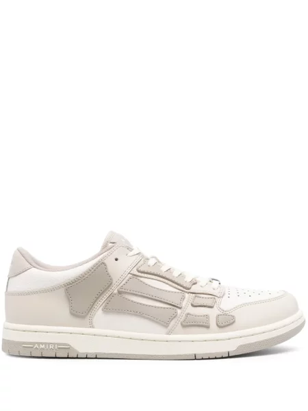 Sneakerși Amiri din piele alb